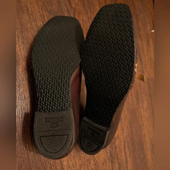 SOLD - Pikolinos Embroidered Square-Toe Flats - Picture 3 of 3